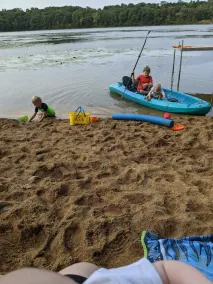 Cozy private cabin on a quiet lake with your own beach. - Image 2