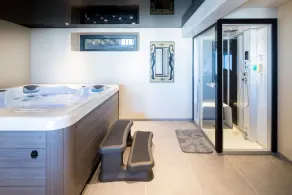 Confortable seaview mansion with elevator hamam + hot tube + closed garden - Image 5