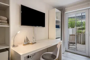 Appartamento 'He, wat mooi' con terrazza privata e Wi-Fi a Lübeck-Travemünde - Image 2