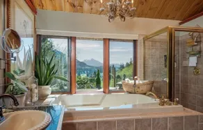Romantic LOG CABIN on Stilly River w/ Hot tub! Setup for 2 people only - Image 4