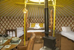 With views across Wether Fell, waking up in Goldfinch Yurt is like no other - Image 5