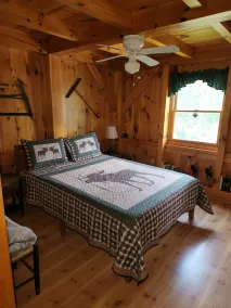 Mountain View Cabin with Hot Tub near Santas Village - Image 4
