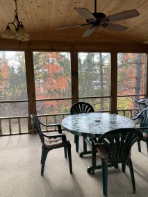 The Hideaway. Private secluded lake cabin on 25 acres & optional pontoon rental. - Image 3