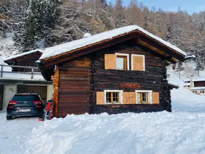 Chalet ça me Suffit, mein kleines Paradis -Aussen : kleines 2-stöckiges Chalet für 2 Personen am Anf - Image 3