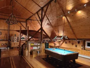 Pinewoods Springs Lodge with Tower, 240 forested acres &  1 acre Pond - Image 3