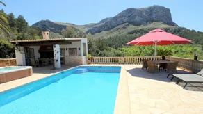 Villa 10p. heatable pool+jacuzzi,dream location+view on village, sea + mountains - Image 2