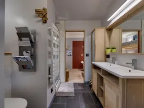 Renovierte Wohnung im Zentrum von Les Arcs 2000 mit Balkon - Image 4
