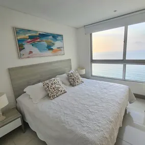 Beautiful beachfront two bedroom apartment Bocagrande Palmetto Beach - Image 4