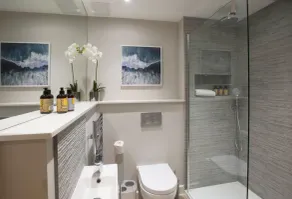 The Studio a chic Scandi-style apartment a stroll from the centre with parking. - Image 2