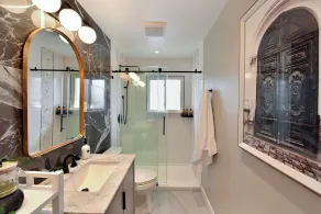 Modern, cozy home -15 mins away from the airport, Entire FIRST floor of home. - Image 4