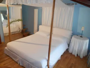 Luksuslejlighed i et gammelt historisk bondegård på toppen af en bakke - Image 5