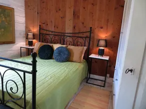 Cabine avec bateau au lac Asnen. Fibre Internet,  Animaux admis - Image 5