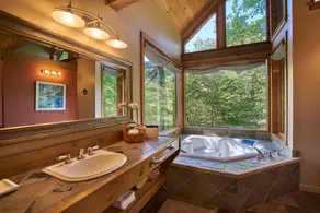 Private, Romantic Luxury Mountain Cabin in the Woods with Incredible Views - Image 4