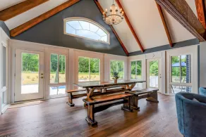 Modern Pocono Chateau ~ Heated Pool ~ Hot Tub ~ Sauna ~ Game Room~ Fire Pit - Image 5