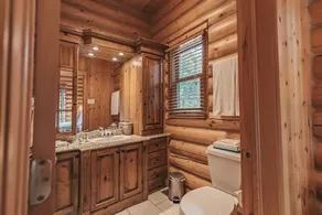 Harfang 51 - Stunning log Cottage With Private hot tub Pool and Scandinavian dry Barrel Sauna - Image 3