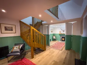 Stylishly renovated Croft house with uninterrupted views of fields, hills & sea - Image 2