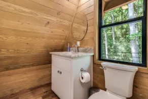 Modern A-Frame Cabin by Rip Van Winkle with Hot Tub - Image 5