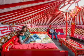 Mongolsk yurt på gården - Image 2