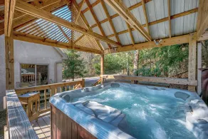 Cherry Ridge Retreat -The Observatory Romantic Pool Cabin with hot tub and cold plunge! - Image 5