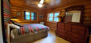 Spacious, family-sized, pet-friendly chalet style log home on Lake Chippewa. - Image 5