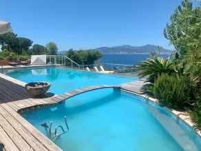 Villa prestige, panorama golfe d’Ajaccio, 2 piscines, 6 suites, 14 p, 400m plage - Image 5