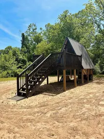 Camp under Blue Ridge Mtn sky river A Frame Cabin - Image 2