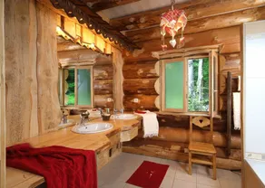 Sublime chalet rondins de 140 m² en lisière de forêt et ruisseau, La Bresse, wifi - Image 3