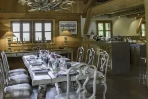 Prestige udlejning nær Megève med personlige tjenester. Charme, afslapning. - Image 5