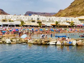 Große 2-Zimmer-Wohnung mit DACH-POOL, Puerto de Mogan. UK TV und WiFi - Image 4