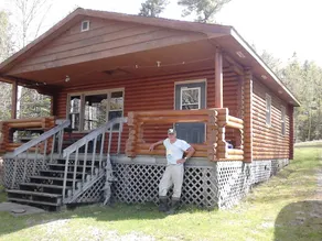 Eberhards log cottage1 , right on the Lake, private, scenic, gorgeous beach - Image 5