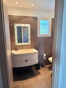 Duplex con terrazze, a 500 metri dalla spiaggia, vista mare in residence con piscina - Image 5