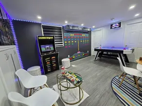 Ultimate Retreat: 98\" Cinema + Arcade Game Room + BBQ + Airport - Image 4
