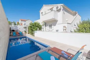 Appartement de deux chambres avec la terrasse et la vue sur le mer Supetar, Brac (A-16774-b) - Image 5