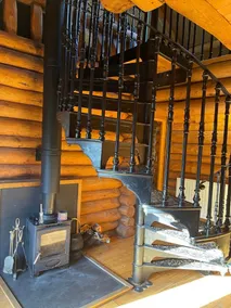 Nightingale Lodge, 2 Storey Scandinavian style lodge, Sleeps 8, Hot tub, Huge fishing deck - Image 2