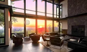 Sunset Falls Estate: 167-acre mountain home, indoor sauna, cold plunge & steam - Image 5