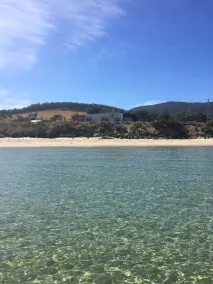 Ferme de Wavestation, sud de la Tasmanie. <br>Vues sur l'île Bruny - Image 4