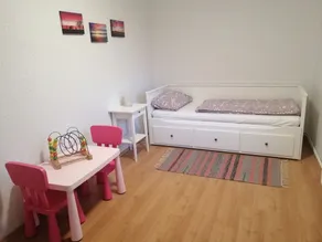 Landoase - große Ferienwohnung mit toller Ausstattung, überdachter Terrasse und Garten - Image 4