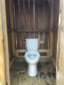 Adjacent to Hugo lake Corp land. These cabins do not have bathrooms in them. - Image 2