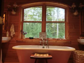 EXCLUSIVE FAMILY COMPOUND LAKE HOUSE & CABINS ON PRISTINE MYCKET PRIVAT 100 ACRES - Image 5