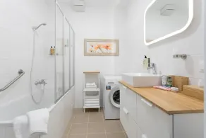 2 Bedroom Modern Quiet Suite with Spacious Terrace / close to Metro line #3of4 - Image 2