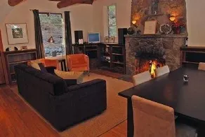 Darling mountain cabin with a private hot tub, WiFi, wood stove, & washer/dryer - Image 2
