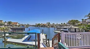 Waterfront Discovery Bay Home Outdoor Bar and Dock - Image 5