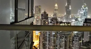 A C Pearl Holiday Homes - The Loft with Burj Khalifa View - Image 2