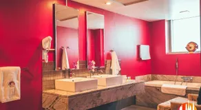 A C Pearl Holiday Homes - The Loft with Burj Khalifa View - Image 5