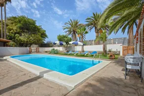 2 bedrooms house with shared pool enclosed garden and wifi at Buenavista del Norte 1 km away from the beach - Image 1