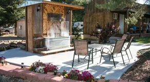 FunStays Glamping Setup Tent in RV Park #2 OK-T2 - Image 2
