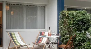 Bayonne et Anglet a pied - Terrasse bois privative - Image 2