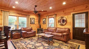 Romantic Penrose Cabin w/ Pond, Trails & Hot Tub - Image 5