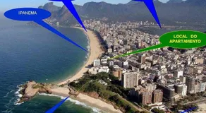 ipanema 50m da praia com garagem - Image 3