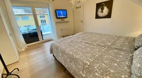 Luxuriöses Studio im Zentrum, Balkon, Kamin, Klima - Image 3